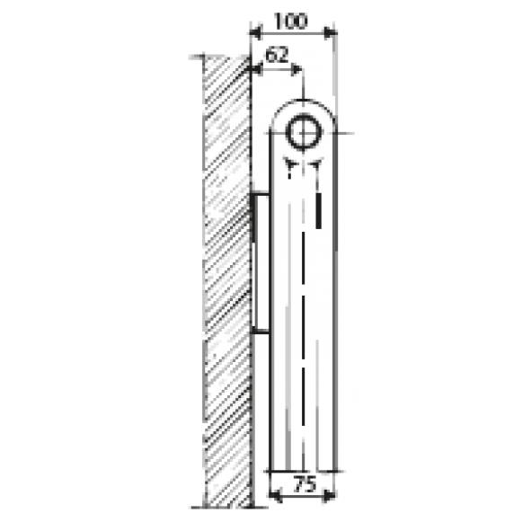 Lenhovda Sektionsradiator REX 430 mm