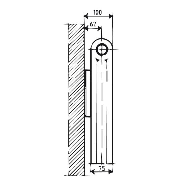 Lenhovda Sektionsradiator REX 980 mm